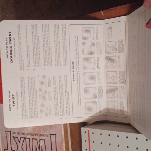 Vintage Excellent Condition 1962 Twixt Boardgame - Picture 8 of 10